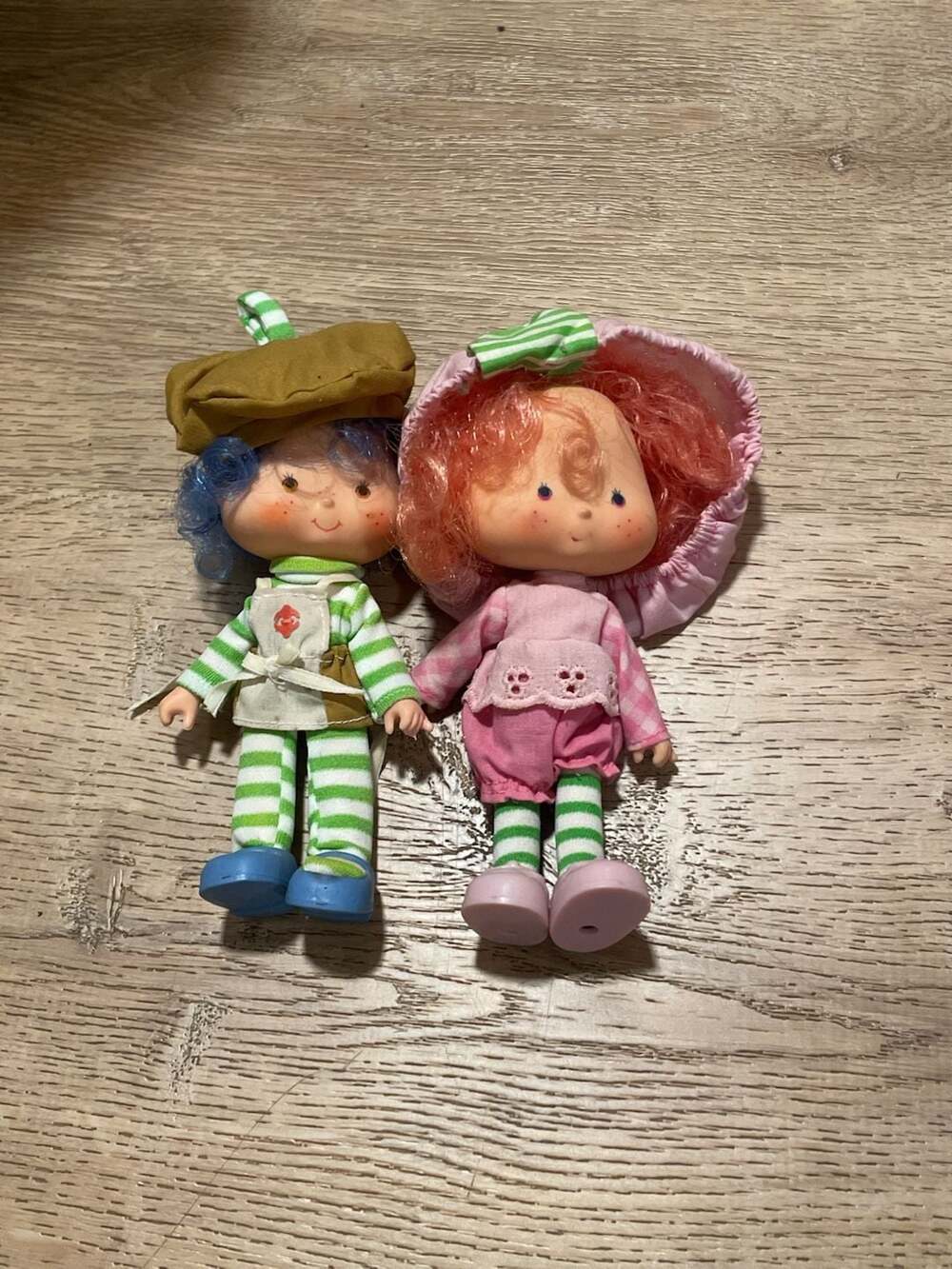 Kenner Strawberry Shortcake Dolls Raspberry Tart and Blueberry Muffin Lot